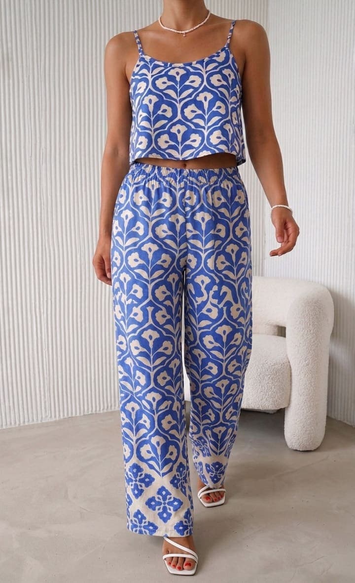 Костюм с брюками hot fashion 905190 узоры