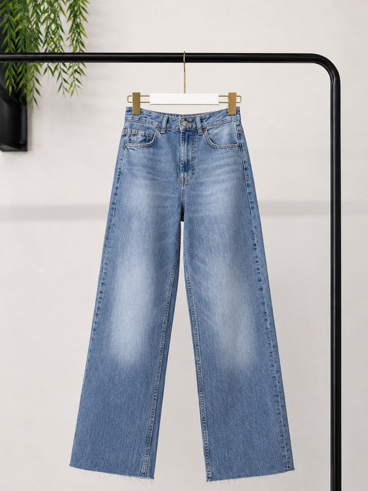 Джинсы ZR 2940 wide leg