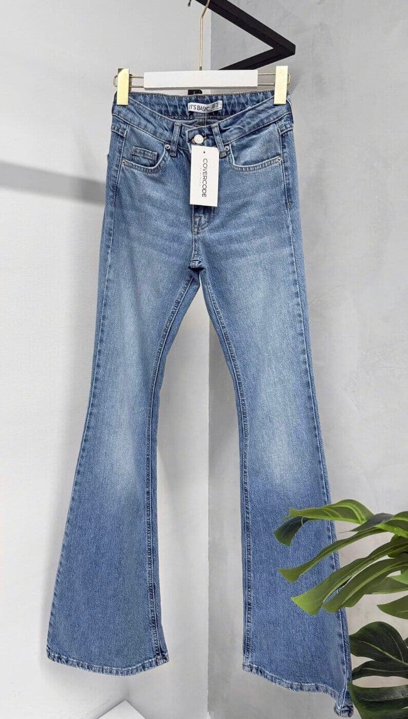 Джинсы ItsBasic 4370 Mid Rise Flare