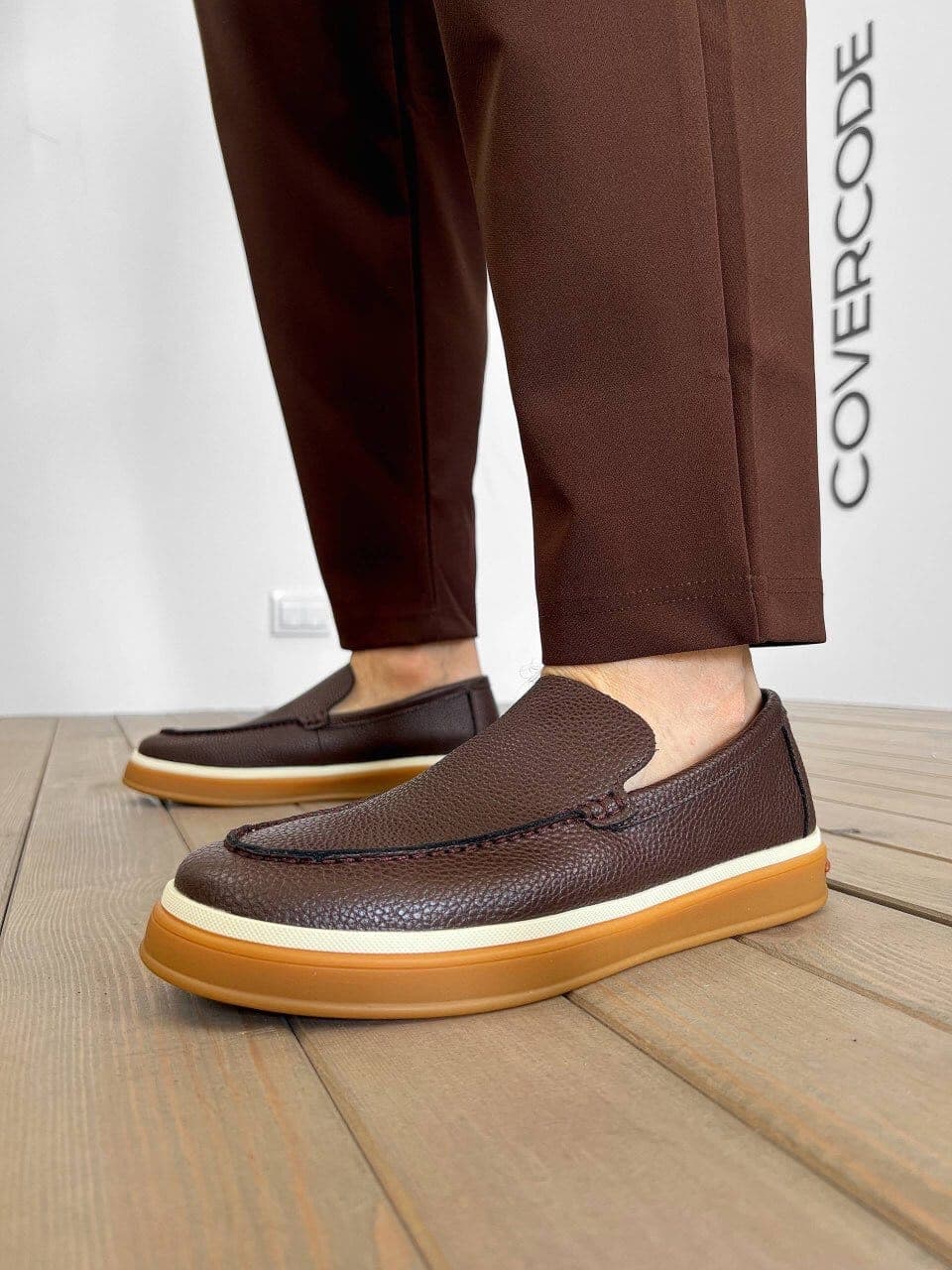 Мокасины LP Z-504 натуральная кожа