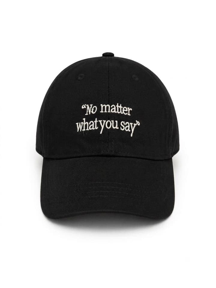 Бейсболка 1509 No matter what you say