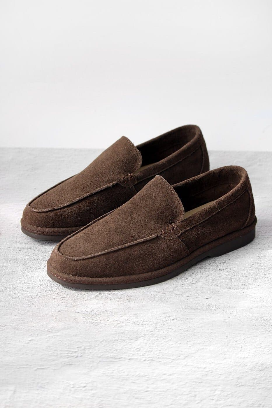 Лоферы SHOES D6220-8P натуральная замша